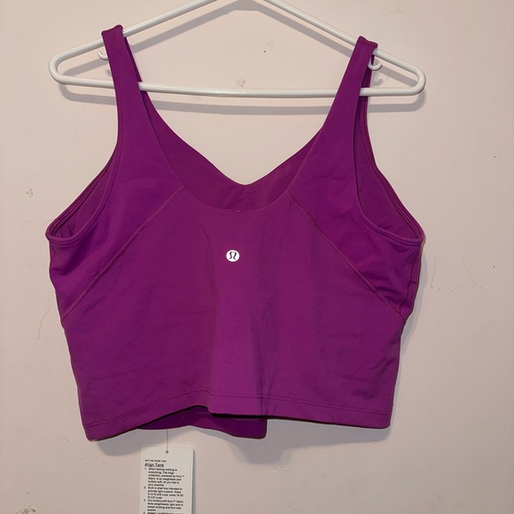 Lululemon Align tank size 16 in Vivid Plum BNWT!! - Picture 2 of 3